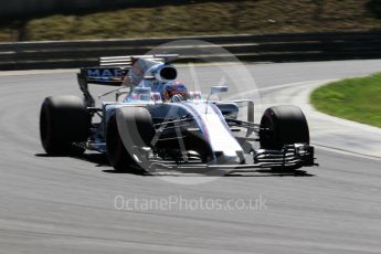 World © Octane Photographic Ltd. Formula 1 - Hungarian Grand Prix Practice 3. Paul diResta - Williams Martini Racing FW40 reserve driver. Hungaroring, Budapest, Hungary. Saturday 29th July 2017. Digital Ref:1908CB1L0428