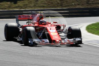 World © Octane Photographic Ltd. Formula 1 - Hungarian Grand Prix Practice 3. Kimi Raikkonen - Scuderia Ferrari SF70H. Hungaroring, Budapest, Hungary. Saturday 29th July 2017. Digital Ref:1908CB1L0470