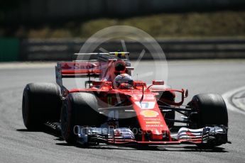 World © Octane Photographic Ltd. Formula 1 - Hungarian Grand Prix Practice 3. Kimi Raikkonen - Scuderia Ferrari SF70H. Hungaroring, Budapest, Hungary. Saturday 29th July 2017. Digital Ref:1908CB1L0542