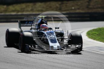 World © Octane Photographic Ltd. Formula 1 - Hungarian Grand Prix Practice 3. Kevin Magnussen - Haas F1 Team VF-17. Hungaroring, Budapest, Hungary. Saturday 29th July 2017. Digital Ref:1908CB1L0555