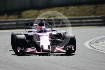 World © Octane Photographic Ltd. Formula 1 - Hungarian Grand Prix Practice 3. Sergio Perez - Sahara Force India VJM10. Hungaroring, Budapest, Hungary. Saturday 29th July 2017. Digital Ref:1908CB1L0573