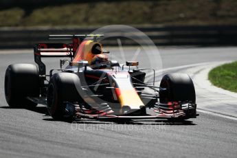 World © Octane Photographic Ltd. Formula 1 - Hungarian Grand Prix Practice 3. Max Verstappen - Red Bull Racing RB13. Hungaroring, Budapest, Hungary. Saturday 29th July 2017. Digital Ref:1908CB1L0597