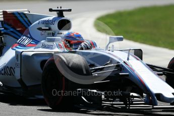 World © Octane Photographic Ltd. Formula 1 - Hungarian Grand Prix Practice 3. Paul diResta - Williams Martini Racing FW40 reserve driver. Hungaroring, Budapest, Hungary. Saturday 29th July 2017. Digital Ref:1908CB1L0605