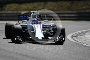 World © Octane Photographic Ltd. Formula 1 - Hungarian Grand Prix Practice 3. Paul diResta - Williams Martini Racing FW40 reserve driver. Hungaroring, Budapest, Hungary. Saturday 29th July 2017. Digital Ref:1908CB1L0638