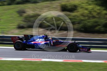 World © Octane Photographic Ltd. Formula 1 - Hungarian Grand Prix Practice 3. Carlos Sainz - Scuderia Toro Rosso STR12. Hungaroring, Budapest, Hungary. Saturday 29th July 2017. Digital Ref:1908CB2D1676