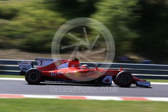 World © Octane Photographic Ltd. Formula 1 - Hungarian Grand Prix Practice 3. Kimi Raikkonen - Scuderia Ferrari SF70H. Hungaroring, Budapest, Hungary. Saturday 29th July 2017. Digital Ref:1908CB2D1713