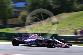 World © Octane Photographic Ltd. Formula 1 - Hungarian Grand Prix Practice 3. Sergio Perez - Sahara Force India VJM10. Hungaroring, Budapest, Hungary. Saturday 29th July 2017. Digital Ref:1908CB2D1756