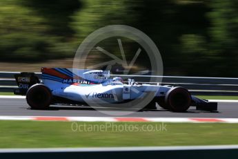 World © Octane Photographic Ltd. Formula 1 - Hungarian Grand Prix Practice 3. Paul diResta - Williams Martini Racing FW40 reserve driver. Hungaroring, Budapest, Hungary. Saturday 29th July 2017. Digital Ref:1908CB2D1766