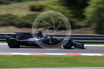 World © Octane Photographic Ltd. Formula 1 - Hungarian Grand Prix Practice 3. Romain Grosjean - Haas F1 Team VF-17. Hungaroring, Budapest, Hungary. Saturday 29th July 2017. Digital Ref:1908CB2D1796