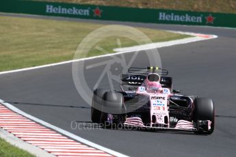 World © Octane Photographic Ltd. Formula 1 - Budapest Grand Prix - Saturday - Qualifying. Esteban Ocon - Sahara Force India VJM10. Hungaroring, Budapest, Hungary. Saturday 29th July 2017. Digital Ref: 1908LB1D0003