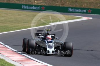 World © Octane Photographic Ltd. Formula 1 - Budapest Grand Prix - Saturday - Qualifying. Kevin Magnussen - Haas F1 Team VF-17. Hungaroring, Budapest, Hungary. Saturday 29th July 2017. Digital Ref: 1908LB1D0006