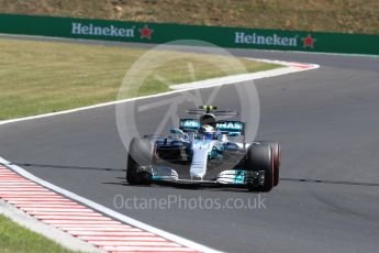 World © Octane Photographic Ltd. Formula 1 - Budapest Grand Prix - Saturday - Qualifying. Valtteri Bottas - Mercedes AMG Petronas F1 W08 EQ Energy+. Hungaroring, Budapest, Hungary. Saturday 29th July 2017. Digital Ref: 1908LB1D0022