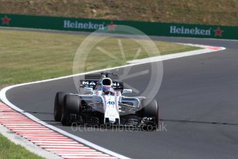 World © Octane Photographic Ltd. Formula 1 - Budapest Grand Prix - Saturday - Qualifying. Paul Di Resta - Williams Martini Racing FW40 Reserve Driver. Hungaroring, Budapest, Hungary. Saturday 29th July 2017. Digital Ref: 1908LB1D0031