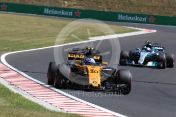 World © Octane Photographic Ltd. Formula 1 - Budapest Grand Prix - Saturday - Qualifying. Jolyon Palmer - Renault Sport F1 Team R.S.17. Hungaroring, Budapest, Hungary. Saturday 29th July 2017. Digital Ref: 1908LB1D0102