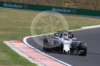 World © Octane Photographic Ltd. Formula 1 - Budapest Grand Prix - Saturday - Qualifying. Paul Di Resta - Williams Martini Racing FW40 Reserve Driver. Hungaroring, Budapest, Hungary. Saturday 29th July 2017. Digital Ref: 1908LB1D0109