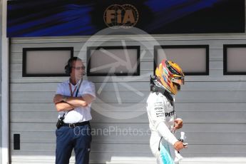 World © Octane Photographic Ltd. Formula 1 - Budapest Grand Prix - Saturday - Qualifying. Lewis Hamilton - Mercedes AMG Petronas F1 W08 EQ Energy+. Hungaroring, Budapest, Hungary. Saturday 29th July 2017. Digital Ref: 1908LB1D0136