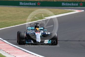 World © Octane Photographic Ltd. Formula 1 - Budapest Grand Prix - Saturday - Qualifying. Lewis Hamilton - Mercedes AMG Petronas F1 W08 EQ Energy+. Hungaroring, Budapest, Hungary. Saturday 29th July 2017. Digital Ref: 1908LB1D9772