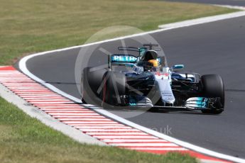 World © Octane Photographic Ltd. Formula 1 - Budapest Grand Prix - Saturday - Qualifying. Lewis Hamilton - Mercedes AMG Petronas F1 W08 EQ Energy+. Hungaroring, Budapest, Hungary. Saturday 29th July 2017. Digital Ref: