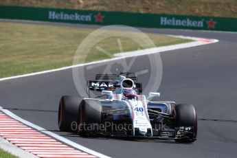 World © Octane Photographic Ltd. Formula 1 - Budapest Grand Prix - Saturday - Qualifying. Paul Di Resta - Williams Martini Racing FW40 Reserve Driver. Hungaroring, Budapest, Hungary. Saturday 29th July 2017. Digital Ref: 1908LB1D9871