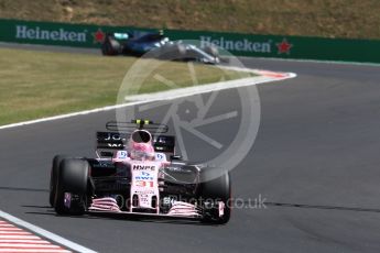 World © Octane Photographic Ltd. Formula 1 - Budapest Grand Prix - Saturday - Qualifying. Esteban Ocon - Sahara Force India VJM10. Hungaroring, Budapest, Hungary. Saturday 29th July 2017. Digital Ref: 1908LB1D9925