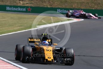 World © Octane Photographic Ltd. Formula 1 - Budapest Grand Prix - Saturday - Qualifying. Jolyon Palmer - Renault Sport F1 Team R.S.17. Hungaroring, Budapest, Hungary. Saturday 29th July 2017. Digital Ref: 1908LB1D9944