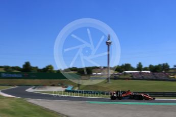 World © Octane Photographic Ltd. Formula 1 - Budapest Grand Prix - Saturday - Qualifying. Fernando Alonso - McLaren Honda MCL32. Hungaroring, Budapest, Hungary. Saturday 29th July 2017. Digital Ref: 1908LB5D2819