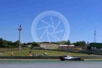 World © Octane Photographic Ltd. Formula 1 - Budapest Grand Prix - Saturday - Qualifying. Lance Stroll - Williams Martini Racing FW40. Hungaroring, Budapest, Hungary. Saturday 29th July 2017. Digital Ref: 1908LB5D2958
