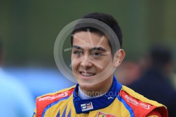 World © Octane Photographic Ltd. GP3 - Paddock. Guiliano Alsei – Trident. Hungarian Grand Pix - Hungaroring, Budapest, Hungary. Saturday 15th July 2017. Digital Ref: 1896CB7D7871