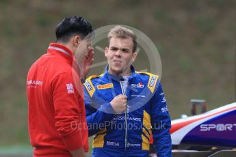 World © Octane Photographic Ltd. GP3 - Paddock. Bruno Baptista – DAMS. Hungarian Grand Pix - Hungaroring, Budapest, Hungary. Saturday 15th July 2017. Digital Ref: 1896CB7D7904