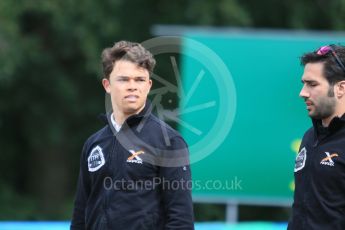 World © Octane Photographic Ltd. FIA Formula 2 (F2) - Paddock. Nyck de Vries – Rapax. Hungarian Grand Prix, Hungaroring, Budapest, Hungary. Thusday 27th July 2017. Digital Ref:1896CB7D7988