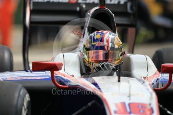 World © Octane Photographic Ltd. FIA Formula 2 (F2) - Practice. Nabil Jeffri – Trident. Hungarian Grand Prix, Hungaroring, Budapest, Hungary. Friday 28th July 2017. Digital Ref:1900CB1L9263