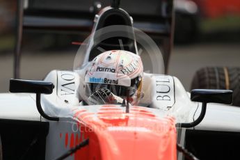 World © Octane Photographic Ltd. FIA Formula 2 (F2) - Practice. Jordan King – MP Motorsport. Hungarian Grand Prix, Hungaroring, Budapest, Hungary. Friday 28th July 2017. Digital Ref:1900CB1L9274