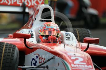 World © Octane Photographic Ltd. FIA Formula 2 (F2) - Practice. Antonio Fuoco – Prema Racing. Hungarian Grand Prix, Hungaroring, Budapest, Hungary. Friday 28th July 2017. Digital Ref:1900CB1L9282