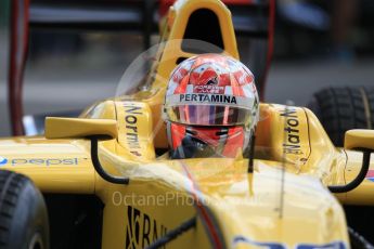 World © Octane Photographic Ltd. FIA Formula 2 (F2) - Practice. Norman Nato – Pertamina Arden. Hungarian Grand Prix, Hungaroring, Budapest, Hungary. Friday 28th July 2017. Digital Ref:1900CB1L9300