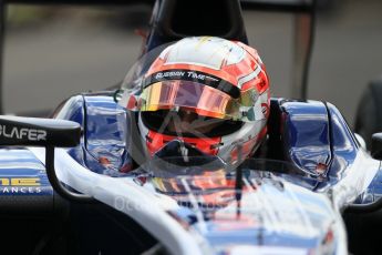 World © Octane Photographic Ltd. FIA Formula 2 (F2) - Practice. Luca Ghiotto – Russian Time. Hungarian Grand Prix, Hungaroring, Budapest, Hungary. Friday 28th July 2017. Digital Ref:1900CB1L9321