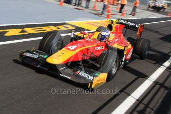 World © Octane Photographic Ltd. FIA Formula 2 (F2) - Qualifying. Gustav Malja – Racing Engineering. Hungarian Grand Prix, Hungaroring, Budapest, Hungary. Friday 28th July 2017. Digital Ref:1902CB1L9578