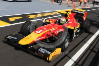 World © Octane Photographic Ltd. FIA Formula 2 (F2) - Qualifying. Louis Deletraz – Racing Engineering. Hungarian Grand Prix, Hungaroring, Budapest, Hungary. Friday 28th July 2017. Digital Ref:1902CB1L9584