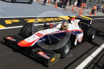 World © Octane Photographic Ltd. FIA Formula 2 (F2) - Qualifying. Nabil Jeffri – Trident. Hungarian Grand Prix, Hungaroring, Budapest, Hungary. Friday 28th July 2017. Digital Ref:1902CB1L9631