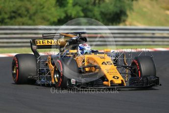 World © Octane Photographic Ltd. Formula 1 - Hungarian in-season testing. Nicholas Latifi - Renault Sport F1 Team R.S.17. Hungaroring, Budapest, Hungary. Tuesday 1st August 2017. Digital Ref:1916CB1L2505