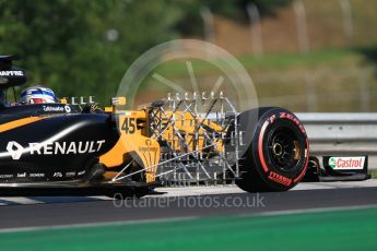 World © Octane Photographic Ltd. Formula 1 - Hungarian in-season testing. Nicholas Latifi - Renault Sport F1 Team R.S.17. Hungaroring, Budapest, Hungary. Tuesday 1st August 2017. Digital Ref:1916CB1L2514