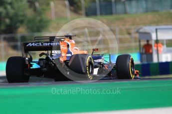 World © Octane Photographic Ltd. Formula 1 - Hungarian in-season testing. Stoffel Vandoorne - McLaren Honda MCL32. Hungaroring, Budapest, Hungary. Tuesday 1st August 2017. Digital Ref:1916CB1L2524