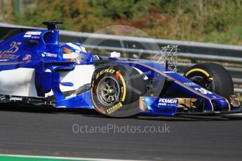 World © Octane Photographic Ltd. Formula 1 - Hungarian in-season testing. Gustav Malja – Sauber F1 Team C36. Hungaroring, Budapest, Hungary. Tuesday 1st August 2017. Digital Ref:1916CB1L2567