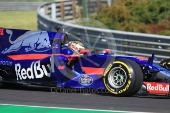 World © Octane Photographic Ltd. Formula 1 - Hungarian in-season testing. Sean Gelael - Scuderia Toro Rosso STR12. Hungaroring, Budapest, Hungary. Tuesday 1st August 2017. Digital Ref:1916CB1L2589