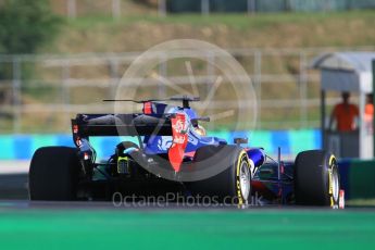 World © Octane Photographic Ltd. Formula 1 - Hungarian in-season testing. Sean Gelael - Scuderia Toro Rosso STR12. Hungaroring, Budapest, Hungary. Tuesday 1st August 2017. Digital Ref:1916CB1L2597