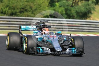 World © Octane Photographic Ltd. Formula 1 - Hungarian in-season testing. George Russell - Mercedes AMG Petronas F1 W08 EQ Energy+. Hungaroring, Budapest, Hungary. Tuesday 1st August 2017. Digital Ref:1916CB1L2603