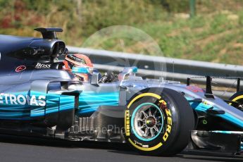 World © Octane Photographic Ltd. Formula 1 - Hungarian in-season testing. George Russell - Mercedes AMG Petronas F1 W08 EQ Energy+. Hungaroring, Budapest, Hungary. Tuesday 1st August 2017. Digital Ref:1916CB1L2608