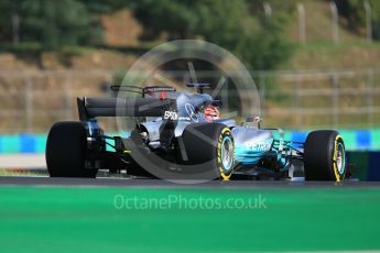 World © Octane Photographic Ltd. Formula 1 - Hungarian in-season testing. George Russell - Mercedes AMG Petronas F1 W08 EQ Energy+. Hungaroring, Budapest, Hungary. Tuesday 1st August 2017. Digital Ref:1916CB1L2614