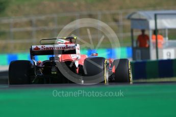 World © Octane Photographic Ltd. Formula 1 - Hungarian in-season testing. Charles LeClerc - Scuderia Ferrari SF70H. Hungaroring, Budapest, Hungary. Tuesday 1st August 2017. Digital Ref:1916CB1L2661