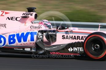 World © Octane Photographic Ltd. Formula 1 - Hungarian in-season testing. Nikita Mazepin - Sahara Force India VJM10. Hungaroring, Budapest, Hungary. Tuesday 1st August 2017. Digital Ref:1916CB1L2704