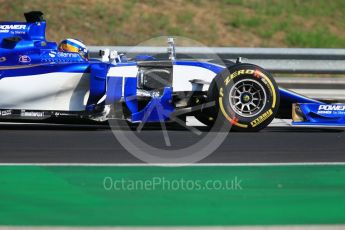 World © Octane Photographic Ltd. Formula 1 - Hungarian in-season testing. Gustav Malja – Sauber F1 Team C36. Hungaroring, Budapest, Hungary. Tuesday 1st August 2017. Digital Ref:1916CB1L2743